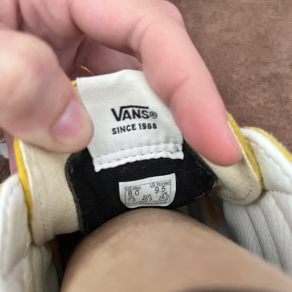 Vans Yellow High-Tops - Picture 4 of 4
